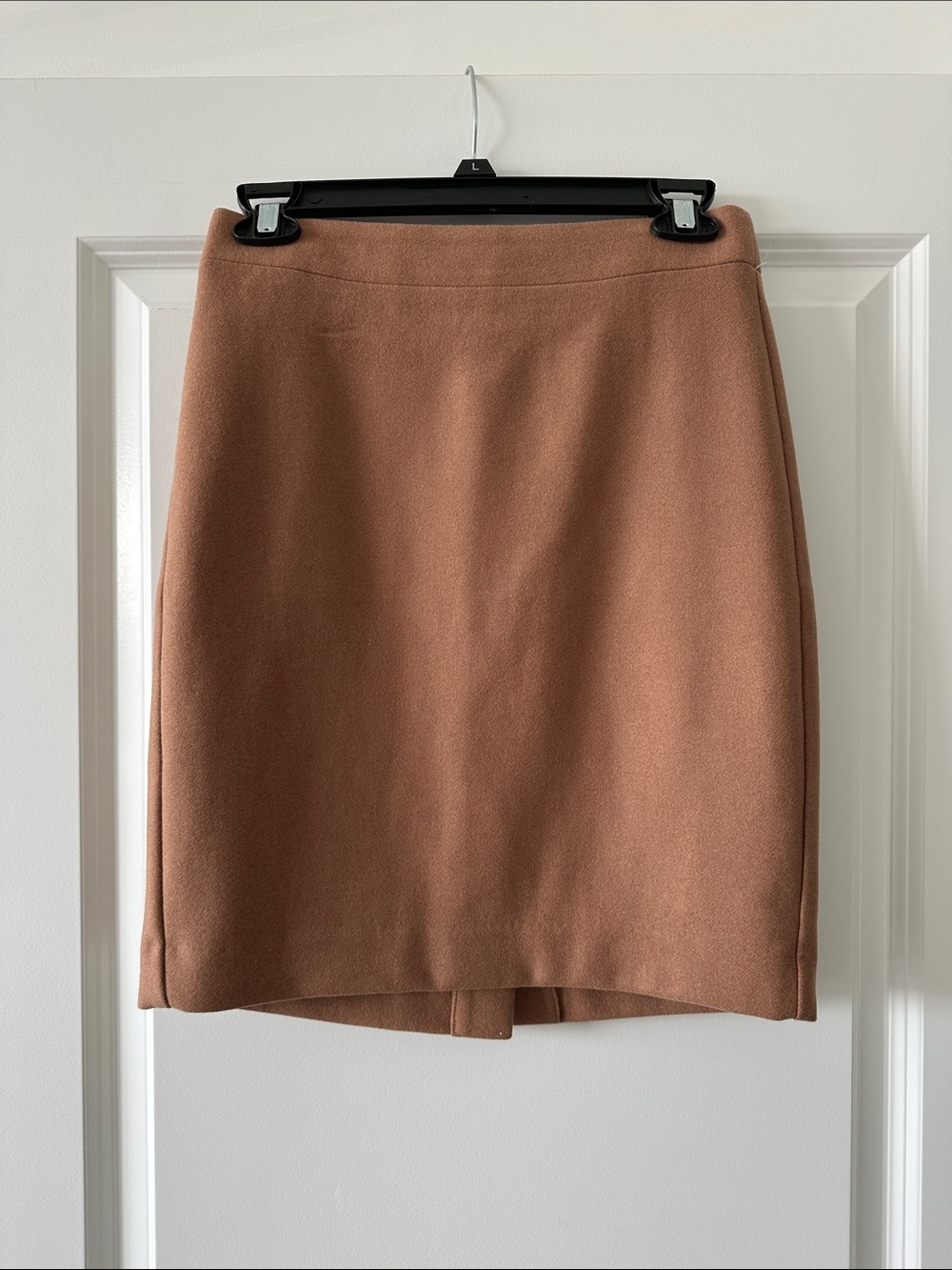 J.Crew The Pencil Skirt Camel Wool Blend Pencil Skirt Size 0P
